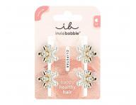 Skřipce do vlasů Invisibobble Clipstar Pearly Flower - 4 ks