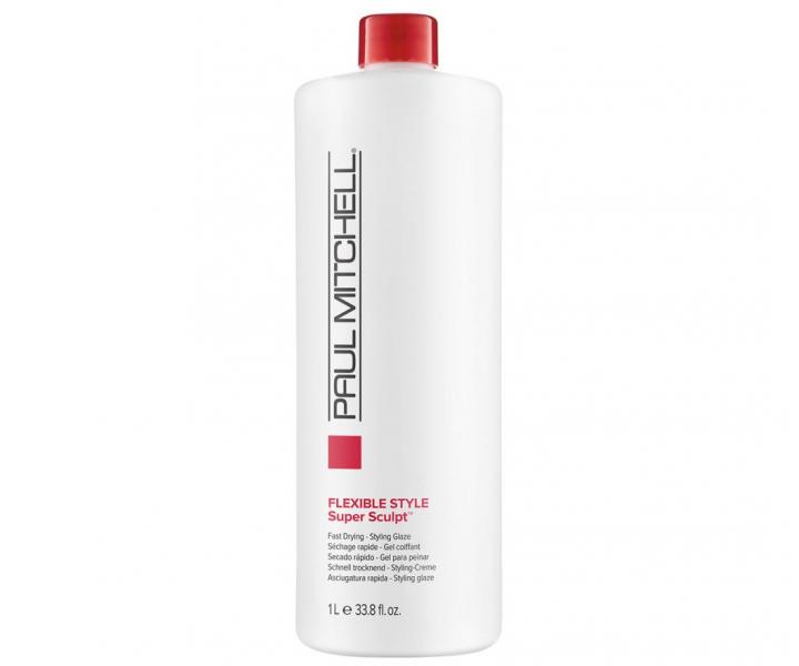 Rychleschnoucí gel na vlasy Paul Mitchell Flexible Style Super Sculpt - 1000 ml