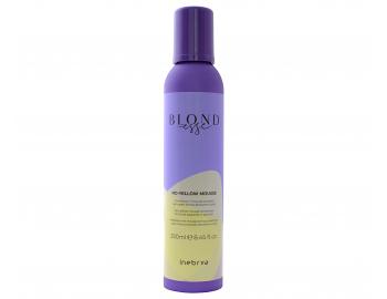 Pěnový kondicionér proti žlutým odleskům Inebrya Blondesse No-Yellow Mousse - 250 ml