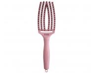 Kartáč Olivia Garden Fingerbrush Combo Medium ThinkPink Soft Pink - jemně růžový