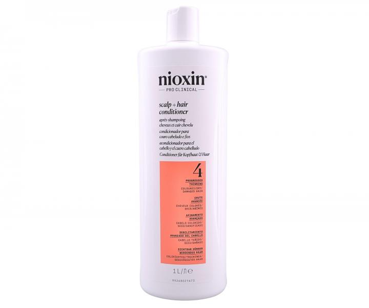 Kondicionér pro silně řídnoucí barvené vlasy Nioxin System 4 Scalp Therapy Conditioner - 1000 ml