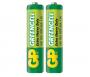 Mikrotukov baterie GP Greencell Extra Heavy Duty AAA - 2 ks (bonus)