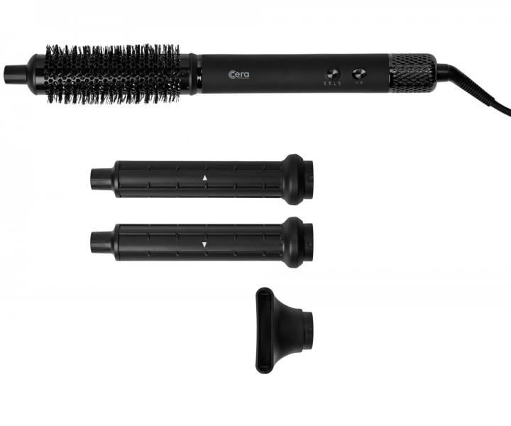 Multifunk�n� horkovzdu�n� kart�� na vlasy Cera Pro Multi-Airstyler RM-HSC98 - 1100 W, �ern�