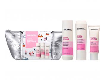 D�rkov� sada pro z��ivou barvu a lesk vlas� Goldwell Dualsenses Color Brilliance Set + kosmetick� ta�ti�ka zdarma