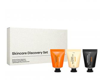 Testovací sada péče o pleť pro muže Beviro Discovery Skincare Set - 3x15 ml