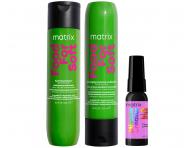 Sada pro such� vlasy Matrix Food For Soft + pe�uj�c� sprej s 20 benefity Matrix Miracle Creator 45 ml zdarma