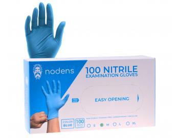 Nitrilové rukavice Nodens Nitrile Examination Gloves - 100 ks, modré, velikost M