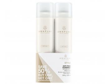 Sada fixačního spreje proti krepatění vlasů Paul Mitchell Awapuhi Wild Ginger Style Anti-Frizz Hairspray - 307 ml - 1+1 zdarma