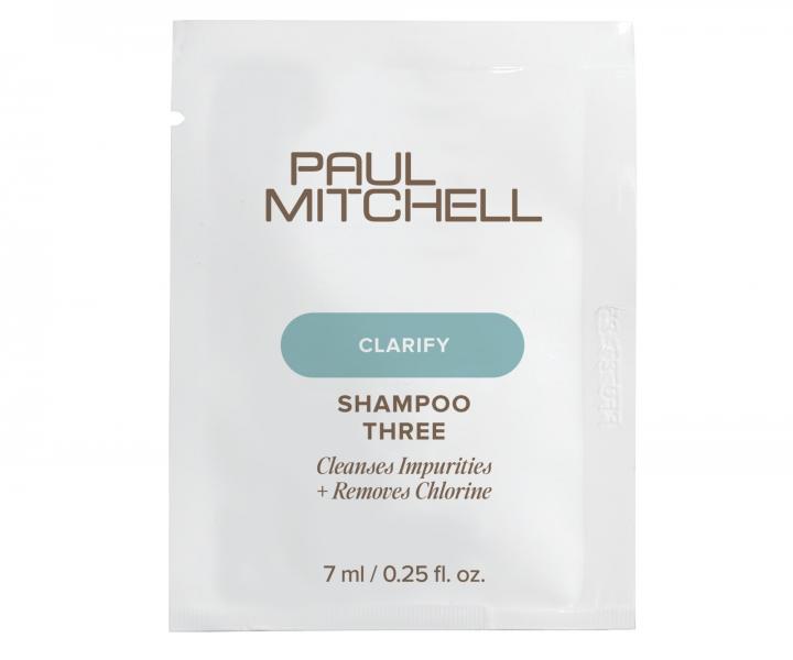 �istic� �ampon pro pos�len� vlas� a odstran�n� chl�ru Paul Mitchell Clarify Shampoo Three - 7 ml