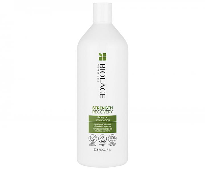 Šampon pro poškozené vlasy Biolage Strength Recovery Shampoo - 1000 ml