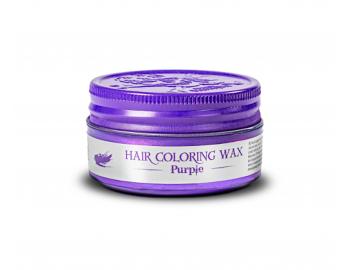 Barvicí vosk na vlasy Barbertime Hair Coloring Wax - 100 ml, fialový