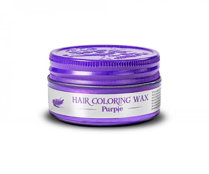 Barvic vosk na vlasy Barbertime Hair Coloring Wax - 100 ml, fialov