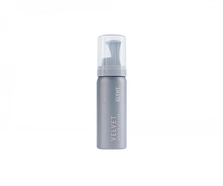 Pna pro objem a silnou fixaci vlas Glynt Velvet Mousse Strong - 50 ml