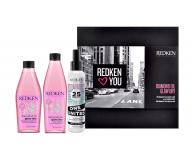 Dárková sada pro lesk vlasů Redken Diamond Oil Glow Dry