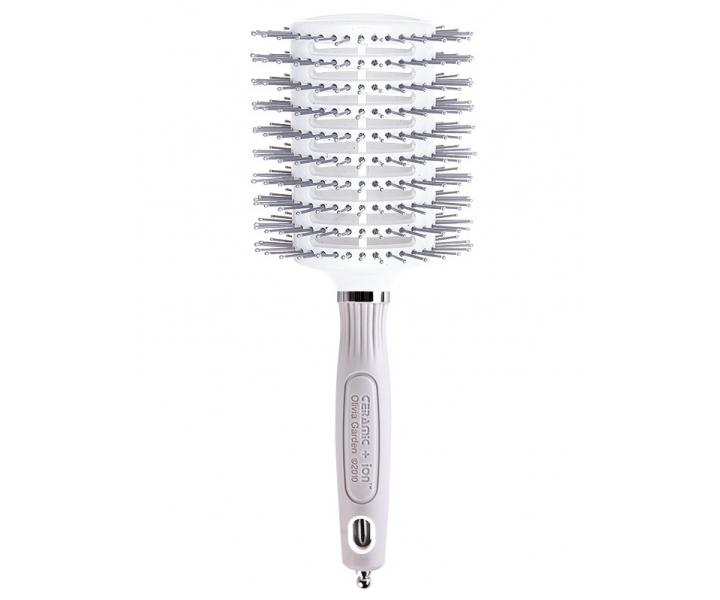 Ovalný kartáč na vlasy Olivia Garden Ceramic + Ion Turbo Vent Pro Oval