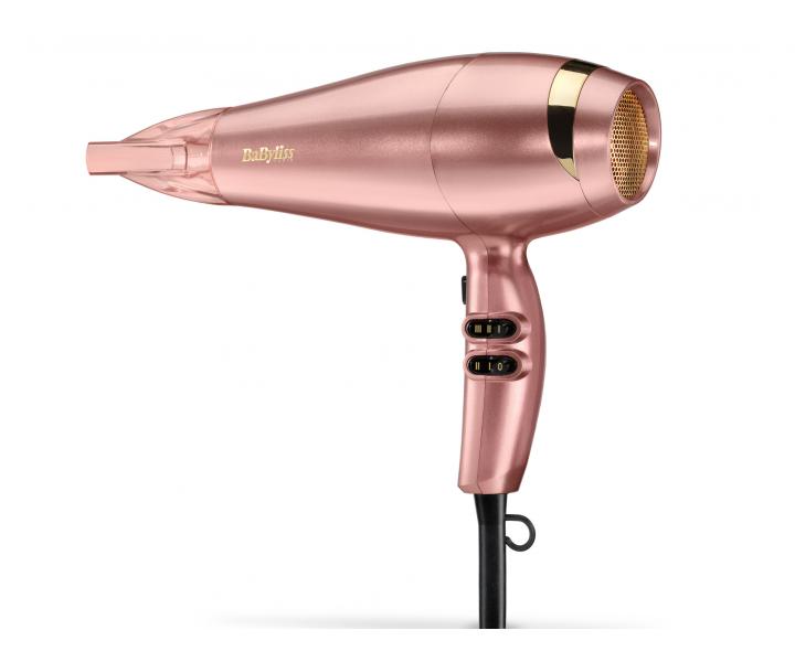 Fén na vlasy BaByliss Elegance 5336PE - 2100 W, Rose Gold