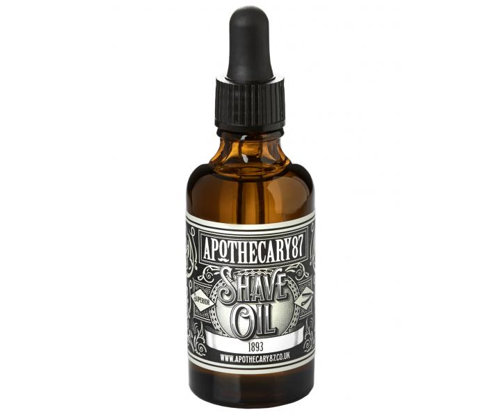 Olej na vousy ped holenm Apothecary 87 Shave Oil 1893 - 50 ml