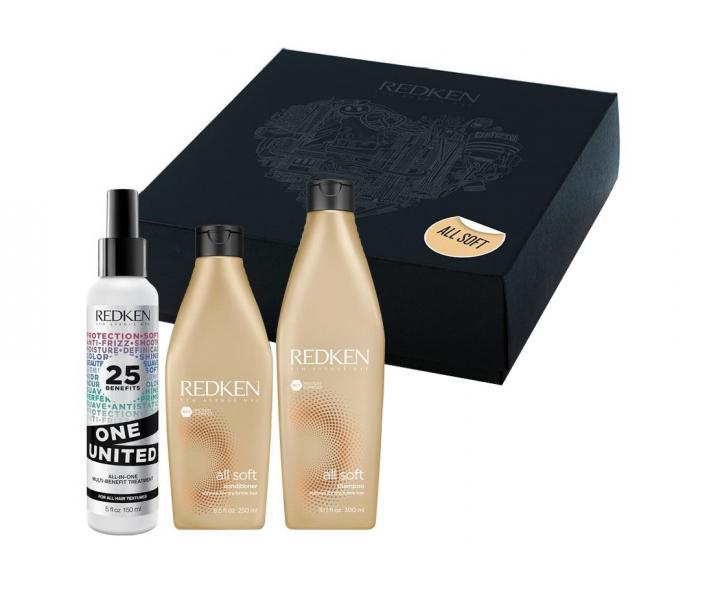Dárková sada pro suché a křehké vlasy Redken All Soft
