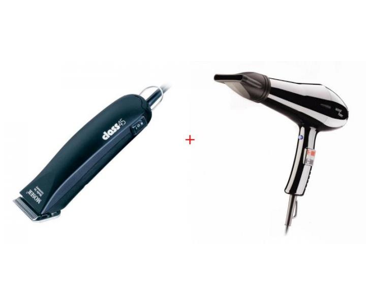 Moser Strojek na vlasy Class 45 + ZDARMA F�n Protect 1500W