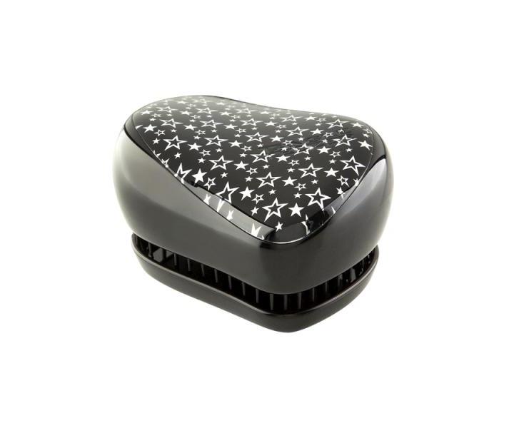 Tangle Teezer - COMPACT - cestovní - černo-stříbrný