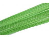 Vlasové pramínky Simply perfect - barva zelená 4 ks, 50 cm