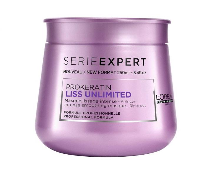 Sada pro uhlazení vlasů Loréal Liss Unlimited + sprej Vitamino Color 45 ml zdarma