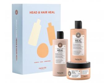 Dárková sada pro zdravou pokožku hlavy Maria Nila Head & Hair Heal