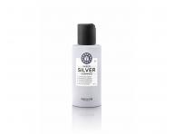 Šampon pro neutralizaci žlutých tónů Maria Nila Sheer Silver Shampoo - 100 ml