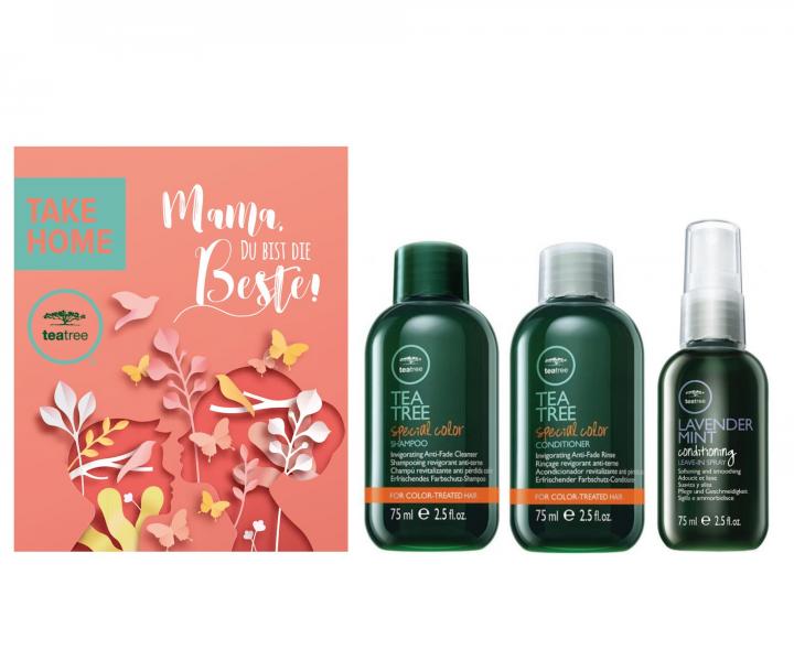 Dárková sada pro barvené vlasy Paul Mitchell Tea Tree Special Color - kolekce ke Dni matek