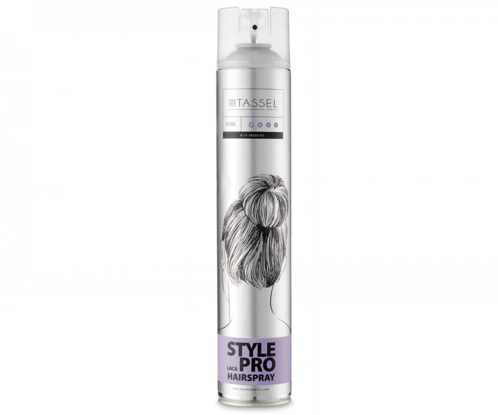Lak na vlasy s velmi silnou fixac Tassel Cosmetics Style Pro Hairspray - 750 ml