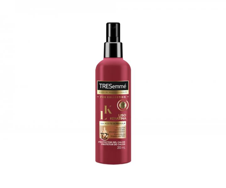 Termoochranný sprej s keratinem pro hladké vlasy bez krepatění Tresemmé Keratin Smooth - 200 ml
