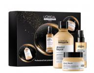 D�rkov� sada pro such� a po�kozen� vlasy Lor�al Professionnel Serie Expert Absolut Repair Trio
