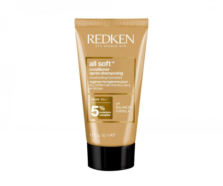 Sada pro such a kehk vlasy Redken All Soft + kondicionr 50 ml zdarma