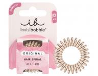 Spir�lov� gumi�ka do vlas� Invisibobble Original Bronze Me Pretty - bronzov�, 3 ks