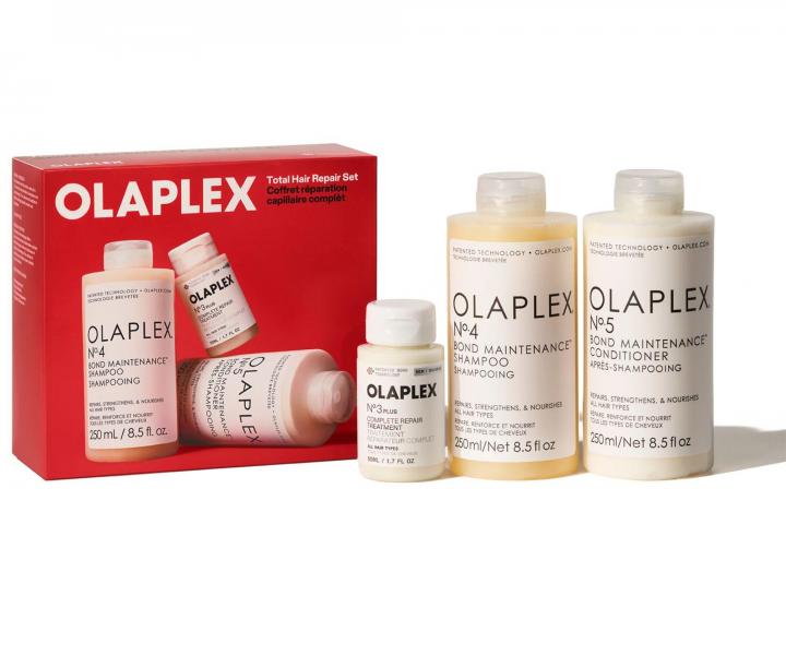 D�rkov� sada pro regeneraci a pos�len� po�kozen�ch vlas� Olaplex Total Hair Repair Set