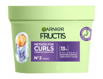 Hydratační maska pro suché vlnité a kudrnaté vlasy Garnier Fructis Method For Curls N°2 Mask - 370 ml