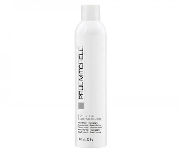 Lehk� objemov� lak na vlasy Paul Mitchell Soft Style Super Clean Light - 300 ml
