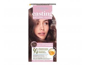 Přeliv bez amoniaku Loréal Casting Natural Gloss - 523 světlý oříšek