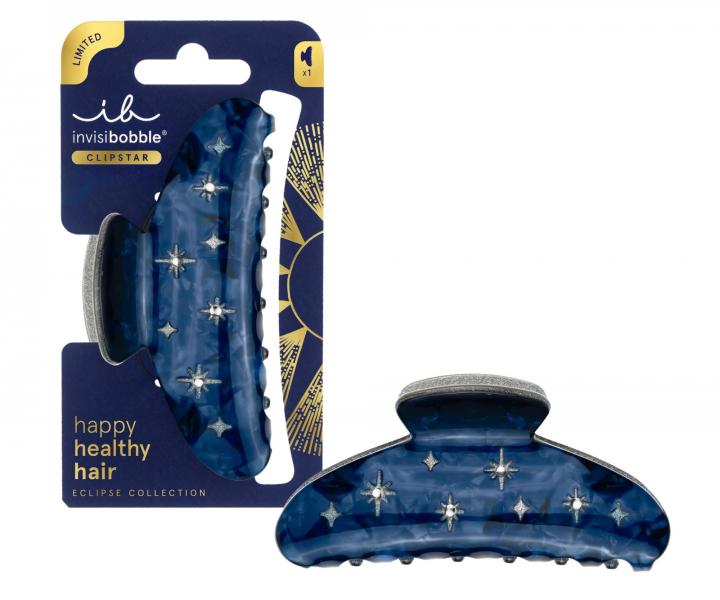 Sk�ipec do vlas� Invisibobble Clipstar Eclipse Nightfall - modr�