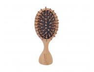 Bambusový masážní kartáč na vlasy Detail - Hair style Bamboo Brush - 13,7 x 5,8 cm