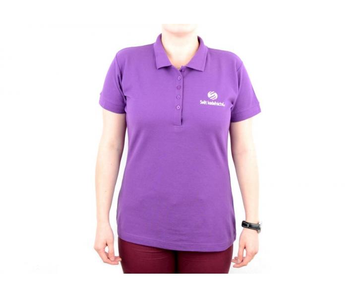 Poloko�ile s kr�tk�m ruk�vem, s l�me�kem  - d�msk�, fialov� L