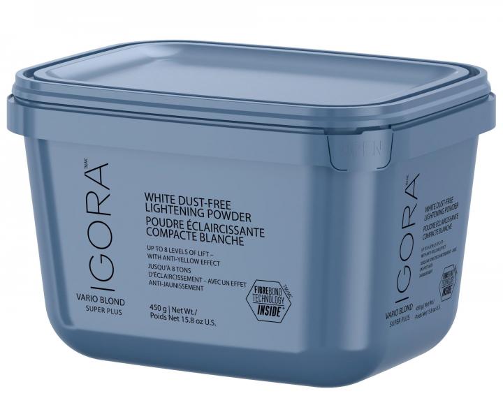 Zesvtlujc bezpran pudr Schwarzkopf Professional Igora Vario Blond Super Plus 8 - 450 g