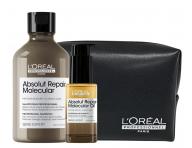 Sada pro po�kozen� vlasy Lor�al Professionnel Serie Expert Absolut Repair Molecular + ta�ti�ka zdarma
