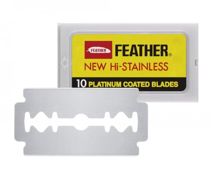 N�hradn� �iletky Feather Barburys Razor Blades - extra ostr�, 10 ks