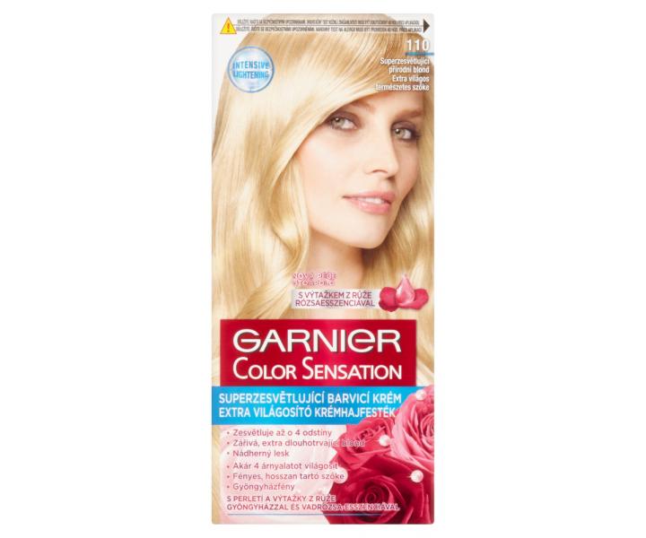 Superzesvtlujc barva Garnier Color Sensation 110 superzesvtlujc prodn blond