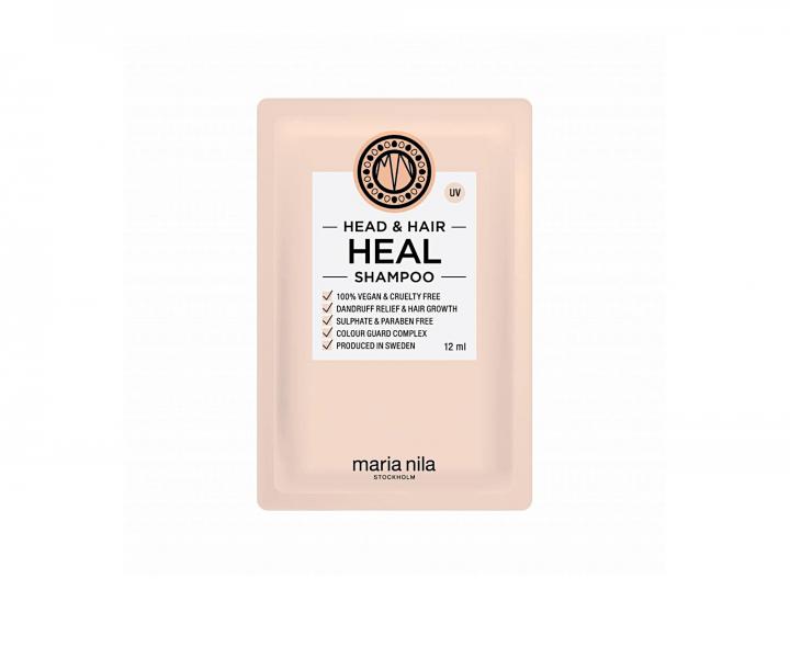 Šampon pro zdravou vlasovou pokožku Maria Nila Head & Hair Heal Shampoo - 12 ml