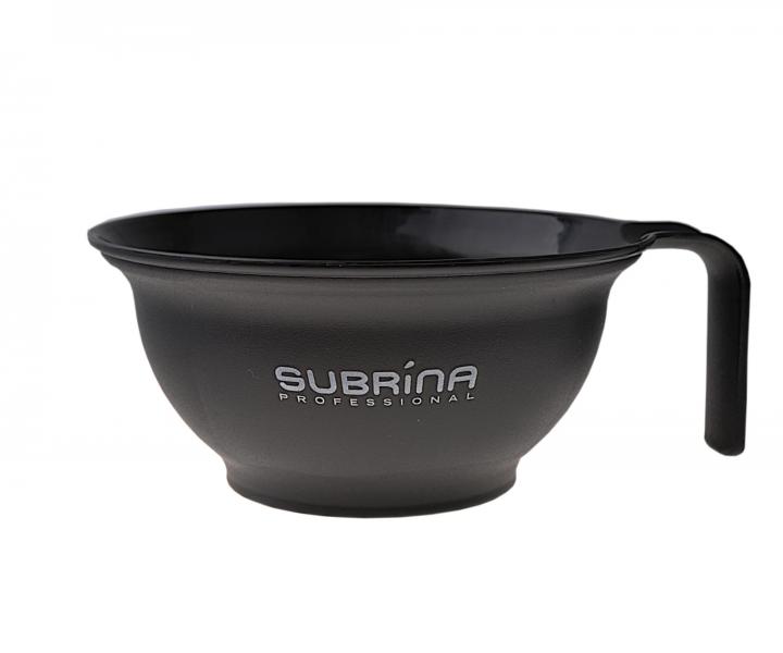 Plastová miska na barvu Subrina Professional - černá