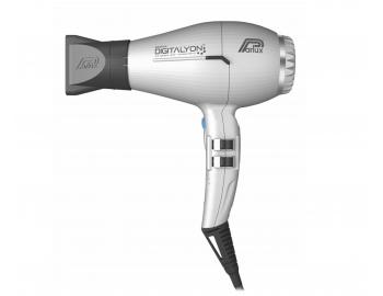 Profesionální fén na vlasy Parlux Digitalyon - 2400 W, stříbrný
