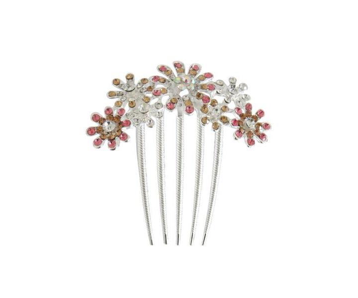 Svatebn trasov hebnek do vlas - kytiky - rov