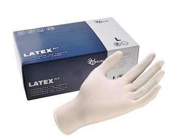 Latexov rukavice pro kadenky Latex Fit - 100 kus - L